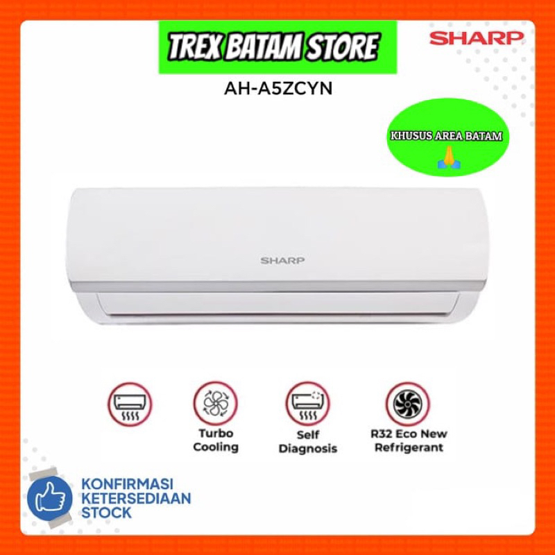SHARP AH-A5ZCYN AC 1/2PK (BATAM)