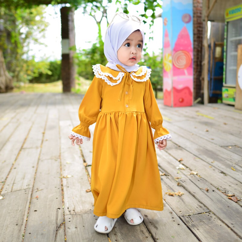 RACHIDKIDS / GAMIS ANAK MURAH / GAMIS ANAK LUCU / SHAKILAH GAMIS