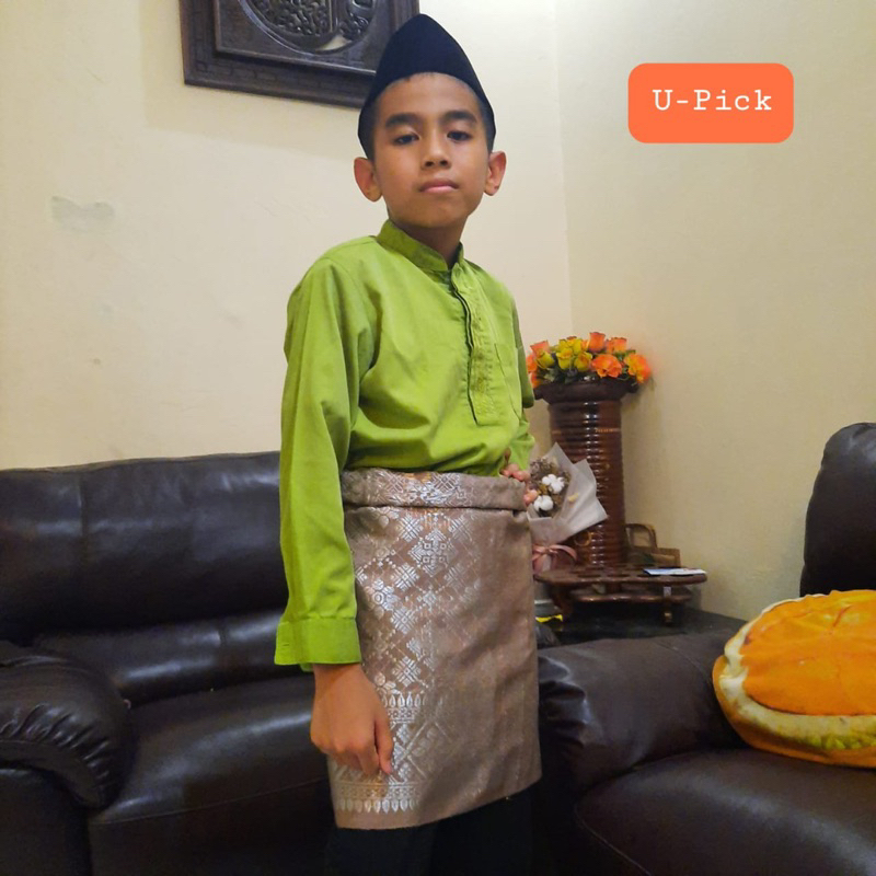 RUMPAK ANAK / ROK SONGKET ANAK COWOK / SONGKET ANAK TRADISIONAL