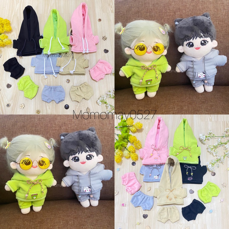 Hoodie kpop doll 15cm 20cm /kpop doll clothes