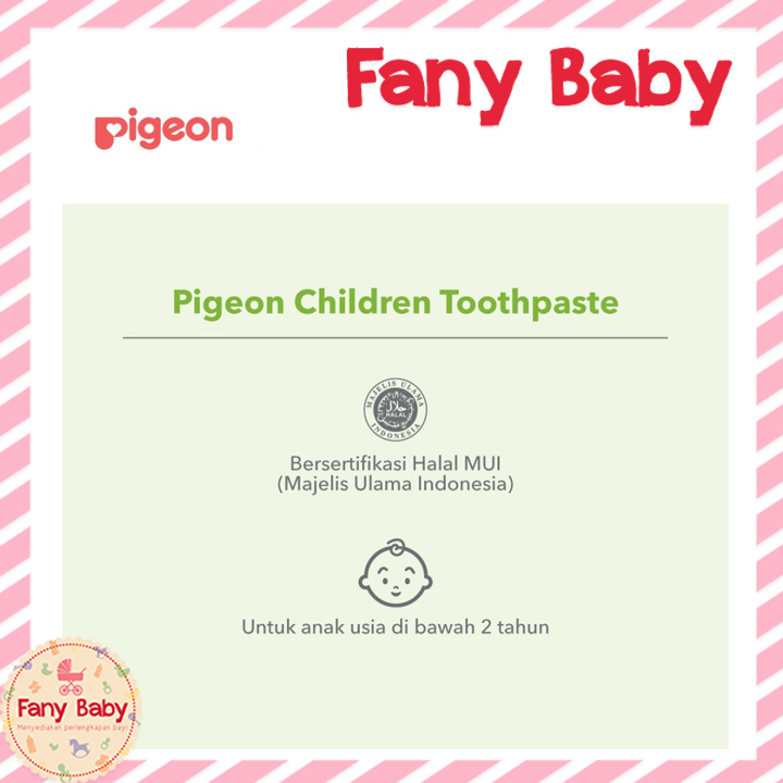 PIGEON TOOTHPASTE 45GR / PASTA GIGI BAYI