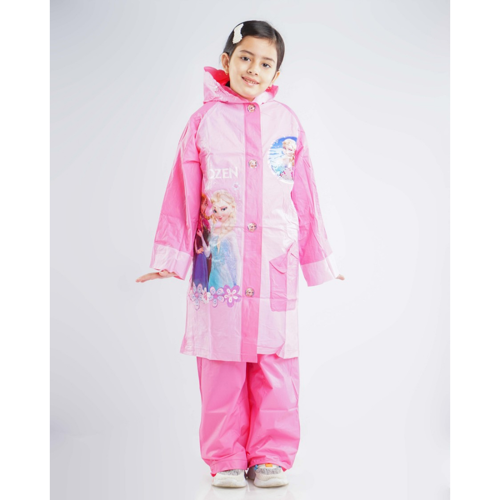 Jas Hujan Anak Karakter / Setelan Jas Hujan Anak Tipe 802