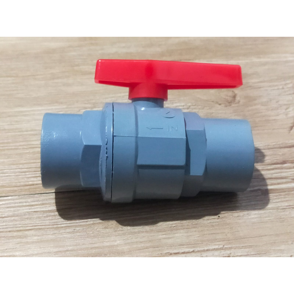 STOP KRAN PVC 1 INCH BALLVALVE BALVALEP POLOS