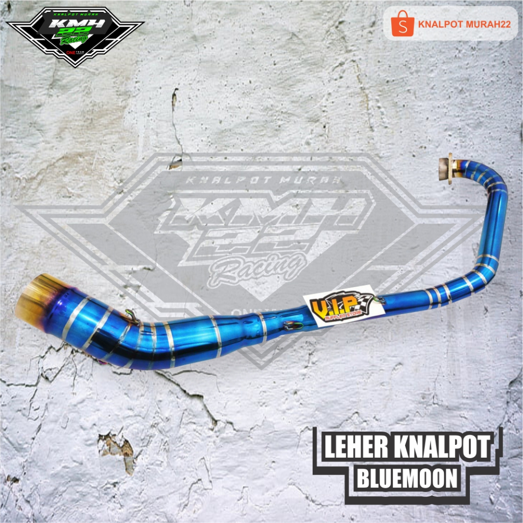 Leher Knalpot Racing CS 1 - Sonic 125 Bluemoon Stainless berkualitas