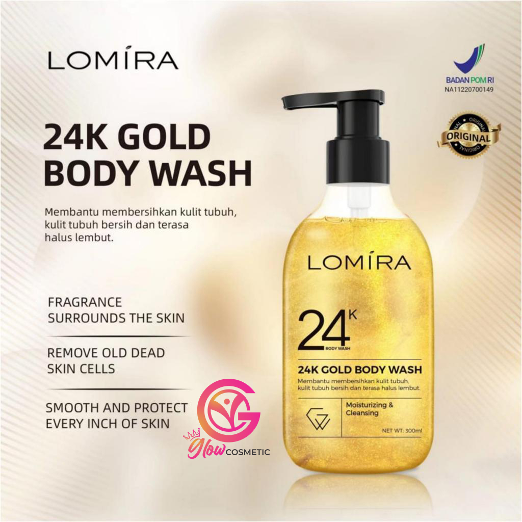 LOMIRA 24K GOLD BODY WASH