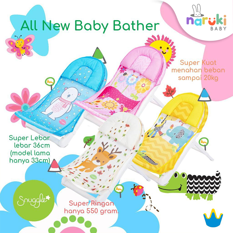 Crown Snuggle Baby Bather / Tempat Mandi Bayi / Kursi Mandi Bayi