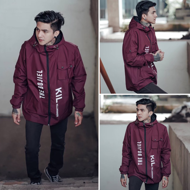 Jaket Outdoor Killwinner Jaket Parka The Bojiel Jaket Outdoor The Bojiel Maroon