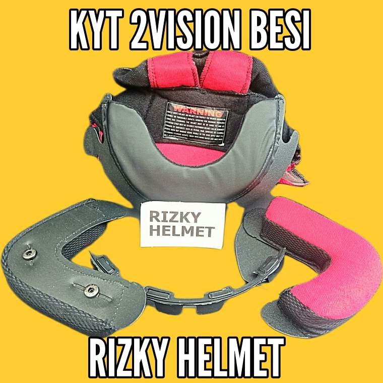 Busa Helm KYT 2Vision Kancing Besi, Busa Helm KYT 2 Vision Besi