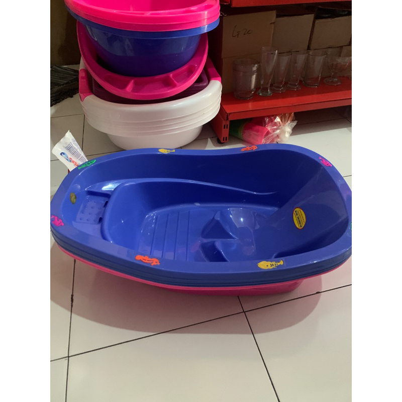 BAK MANDI BAYI PLASTIK / BABY BATH PLASTIC / BAK BAYI SHINPO TEBAL