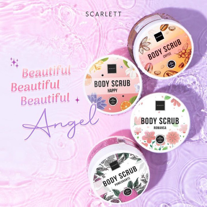 Scarlett Body Scrub / Body Scrub Scarlett