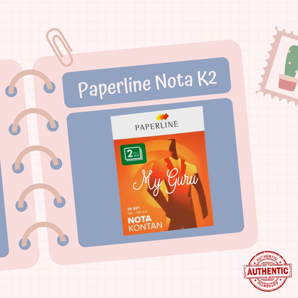 

[PCS] BUKU NOTA KONTAN K1 KECIL 2 PLY X 25 LEMBAR PAPERLINE