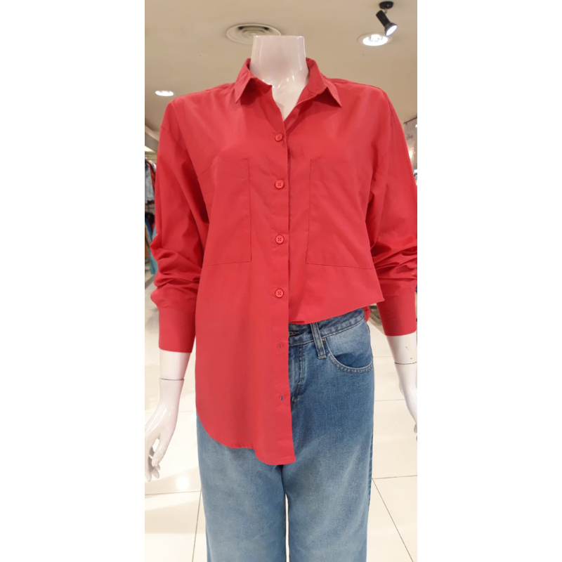 NEW ARRIVAL KEMEJA LOGO JEANS MURAH