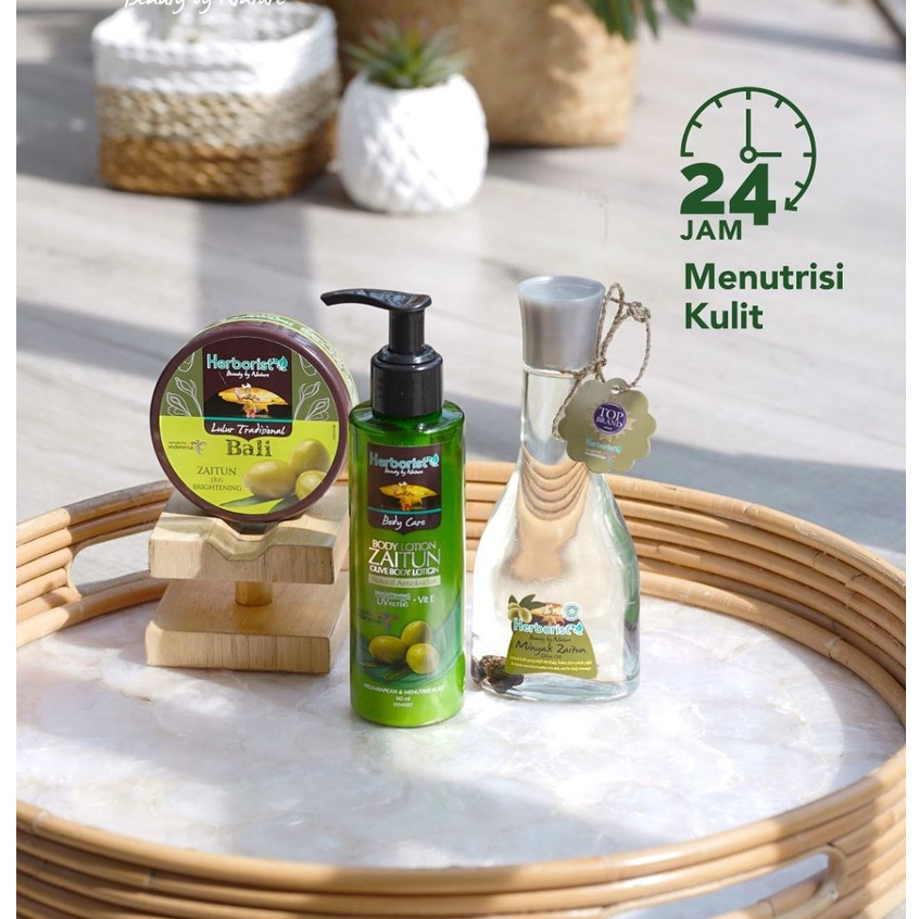 Herborist Lulur Tradisional Bali 200GR / Perawatan Tubuh Mencerahkan Scrub Exfoliating Extra Brightening Refreshing Bengkoang Green Tea Kiwi Milk Rose Strawberry Zaitun