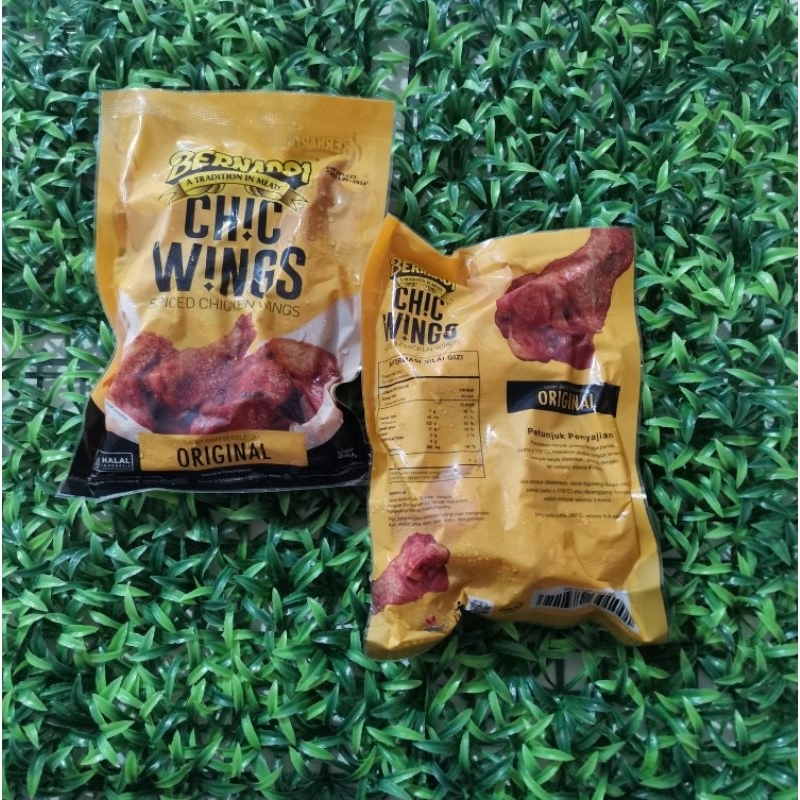 

Bernardi Original Spicy Chicken Wings - Berat 380 Gr