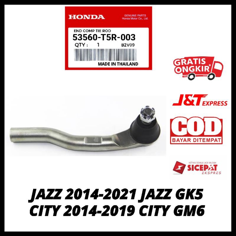 Tie Rod End Jazz 2014-2021 Jazz GK5 City 2014-2019 CITY GM6