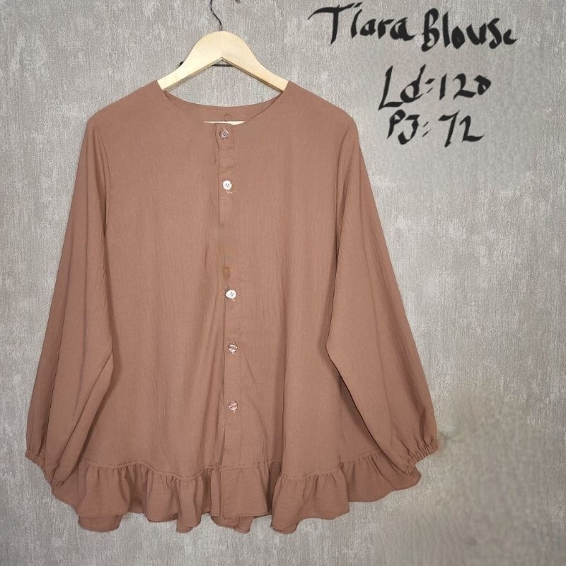 YUMNA BLOUSE/ATASAN WANITA CRINKLE TERBARU