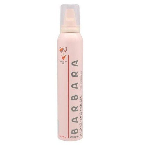 Barbara Foam Pink 240ml - Hair Styling Mousse