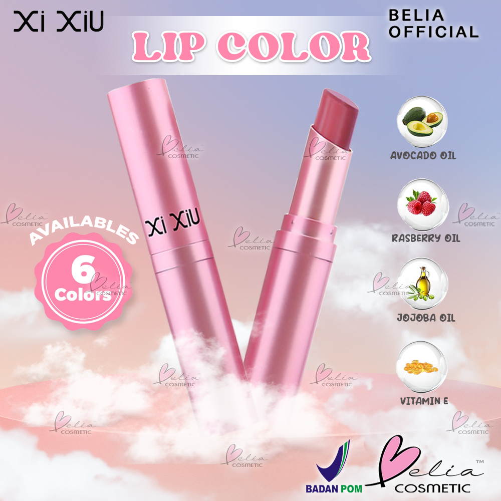 ❤ BELIA ❤ XI XIU Divine Lip Color with Raspberry Oil and Vitamin E 3.8g | BPOM