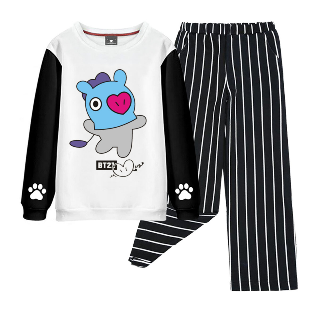 Stelan Sweater Murah / Stelan Sweater + Celana - ROUNDHAND PANDA