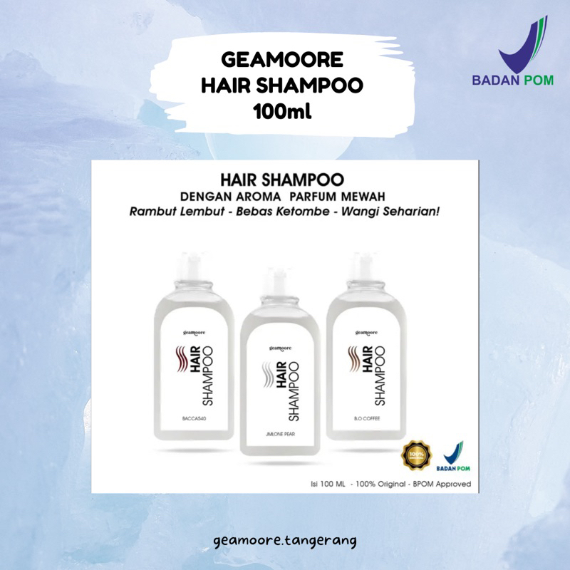 (BPOM) GEAMOORE HAIR SHAMPO 100ML