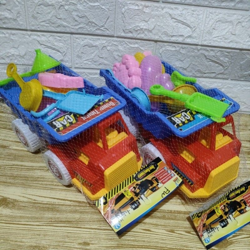 Mainan Anak Truck Pasir Dan Cetakan Pasir