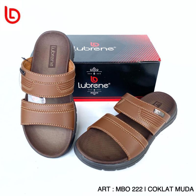 Sandal Kulit Pria Lubrene Original