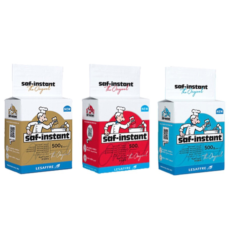 

Ragi SAF Instant 500gr / SAF / Instant / Ragi / Instan / Dry / Yeast / Kering / 500Gr / BLUE / Gold / Red / biru / kuning / merah / bahan kue