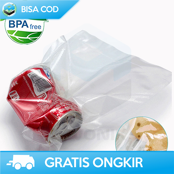 KANTONG VAKUM MAKANAN 1 ROLL STORAGE BAG TAFFPACK 25x500CM BPA FREE