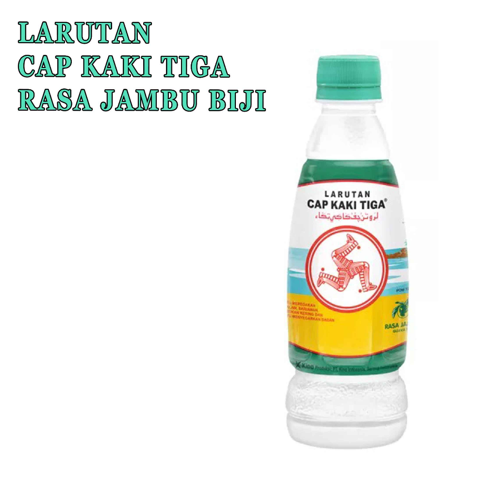 MINUMAN LARUTAN CAP KAKI* MINUMAN PANAS DALAM* TIGA BOTOL 320ML