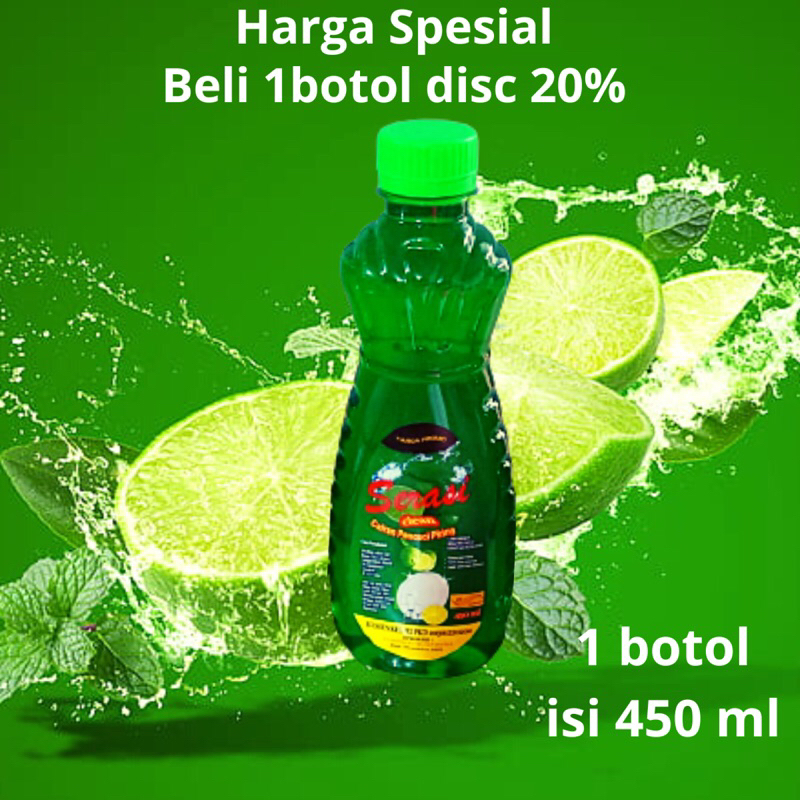 Serasi Sabun Cuci Piring Aroma Lemon 100% original