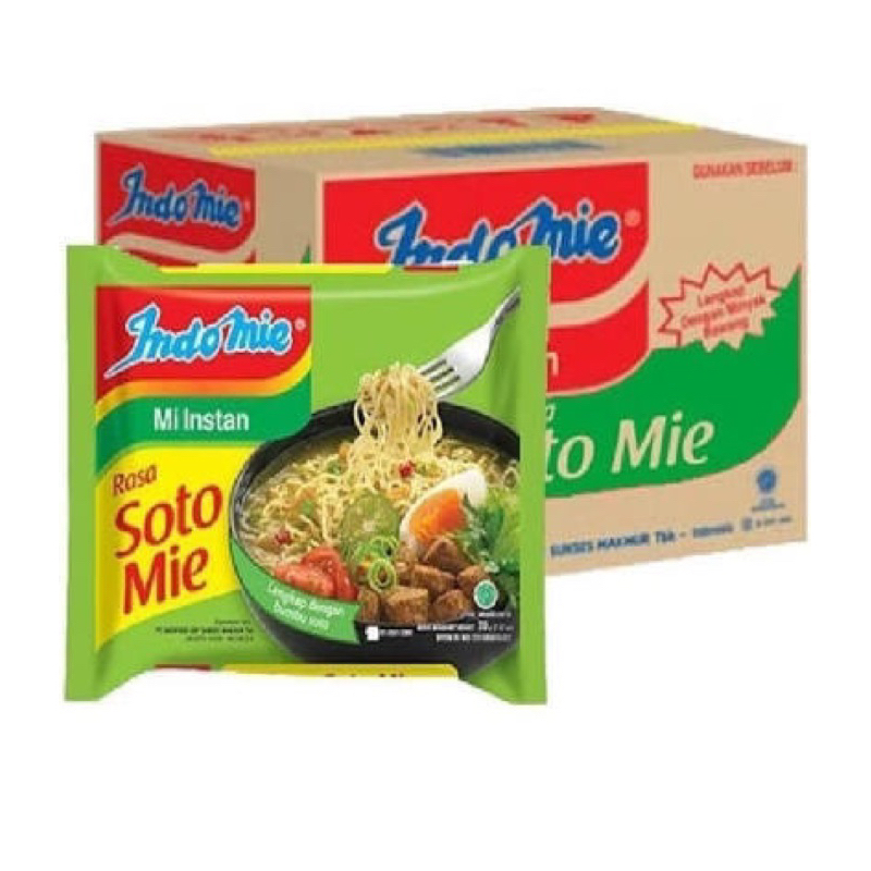 

Indomie Kuah Rasa Soto Mie 1 dus