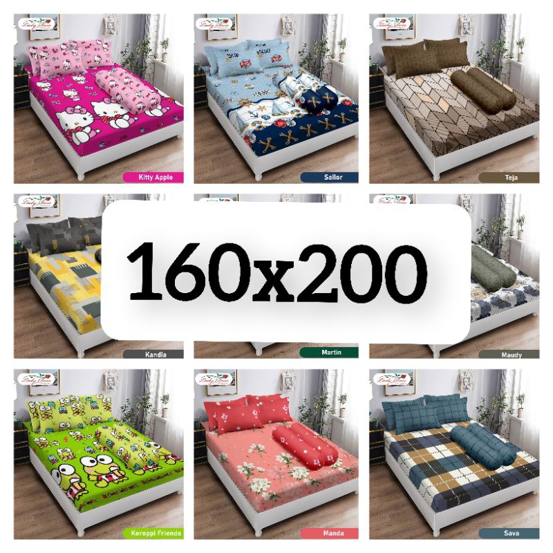 Sprei Lady rose 160x200 Queen size / Sprei 160x200 Lady rose