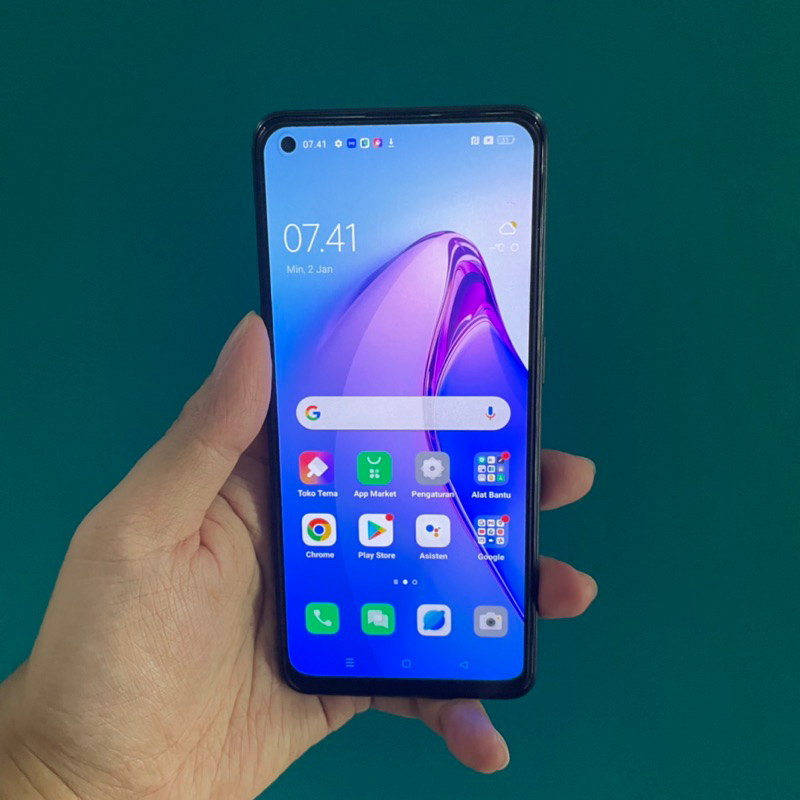 oppo reno 8z 5G ram 8/256gb second bekas pakai mulus fullset original resmi
