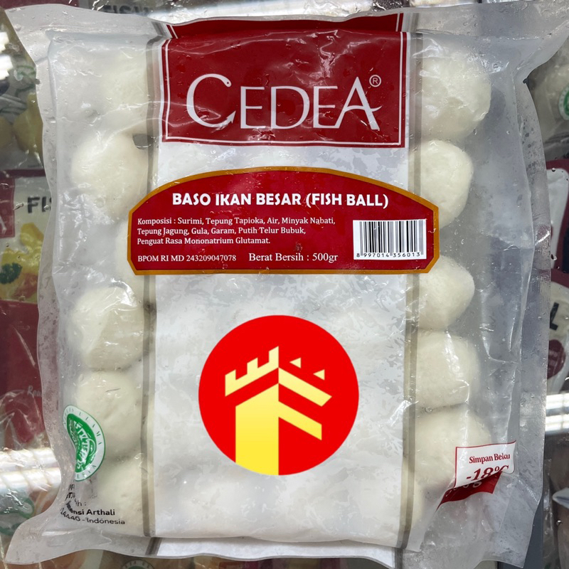 

BAH CEDEA FISH BALL GR CEDEA BOLA IKAN CEDEA BAKSO IKAN UDANG KEPITING SALMON GR