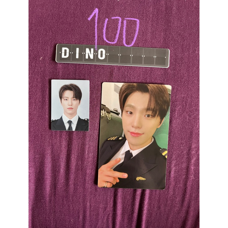 PHOTOCARD PC SEVENTEEN DINO PILOT SET