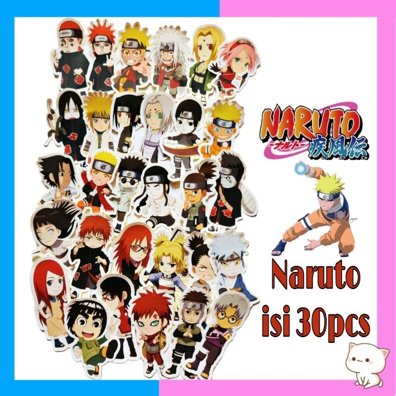 

Sticker Naruto Isi 30pcs