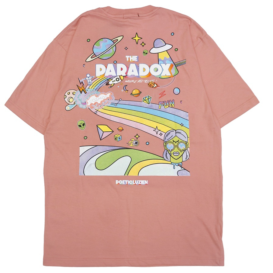 Poeticluzien Dusty Pink T-Shirt Paradox Unisex