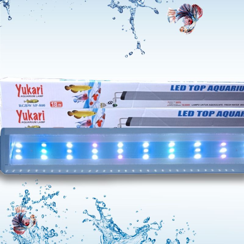 LAMPU AQUARIUM AQUASCAPE LED YUKARI RGBW SP 800