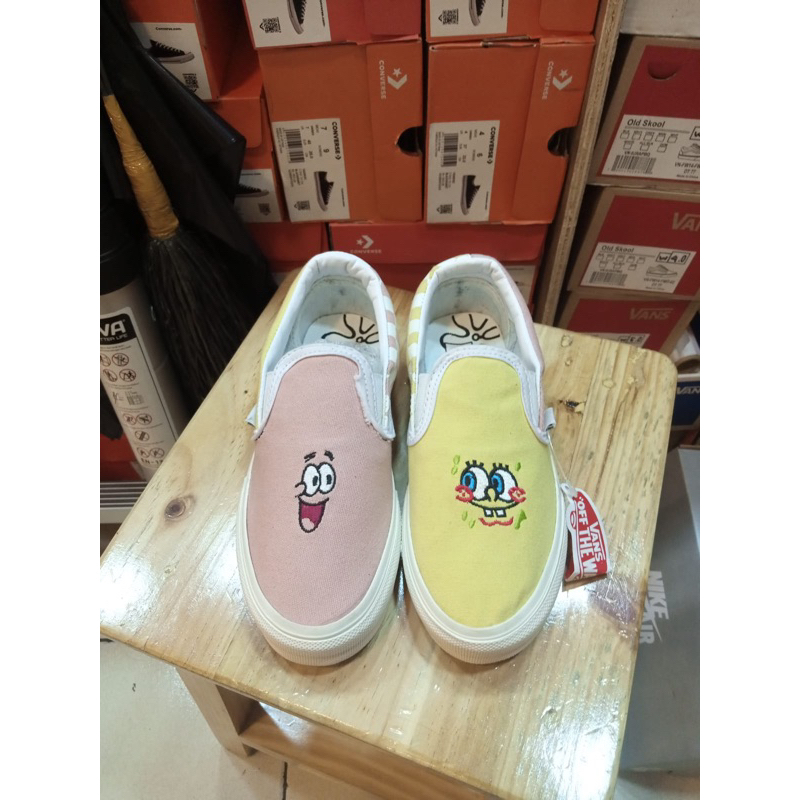 Sepatu Vans Slip On Spongebob