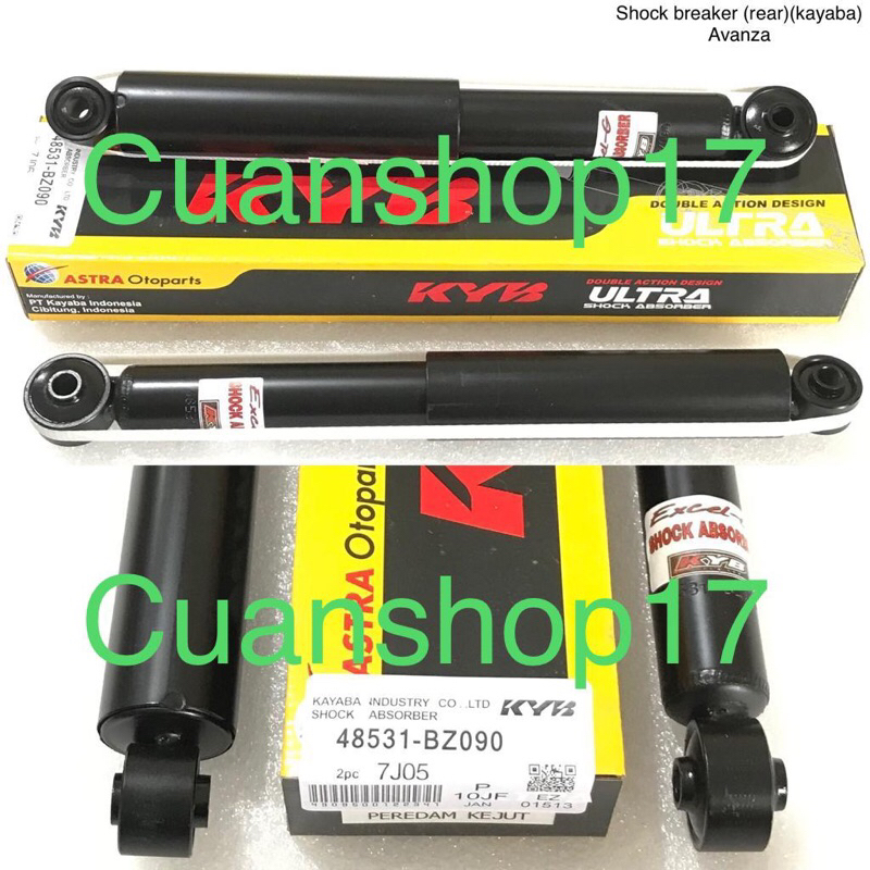 SHOCKBREAKER BELAKANG AVANZA RUSH VELOZ XENIA TERIOS KAYABA ULTRA