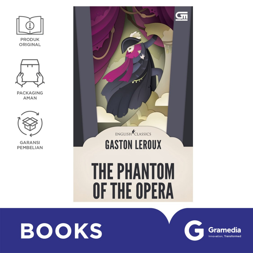 English Classics The Phantom of The Opera (Gaston Leroux)