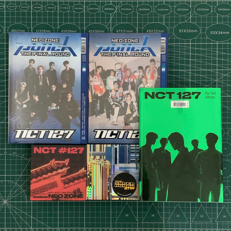 [Ready Stock] Album & Kihno Only NCT 127 Sticker Sticky Version ; Neozone : The Final Round 1st & 2n