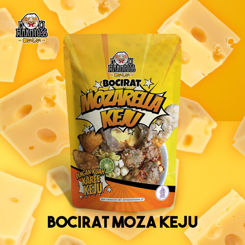 

Bocirat Mozarella Keju Maknyoss Jumbo Hallal