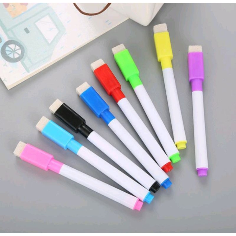 

SPIDOL WARNA WARNI + PENGHAPUS TERMURAH ( WIPE AND CLEAN )