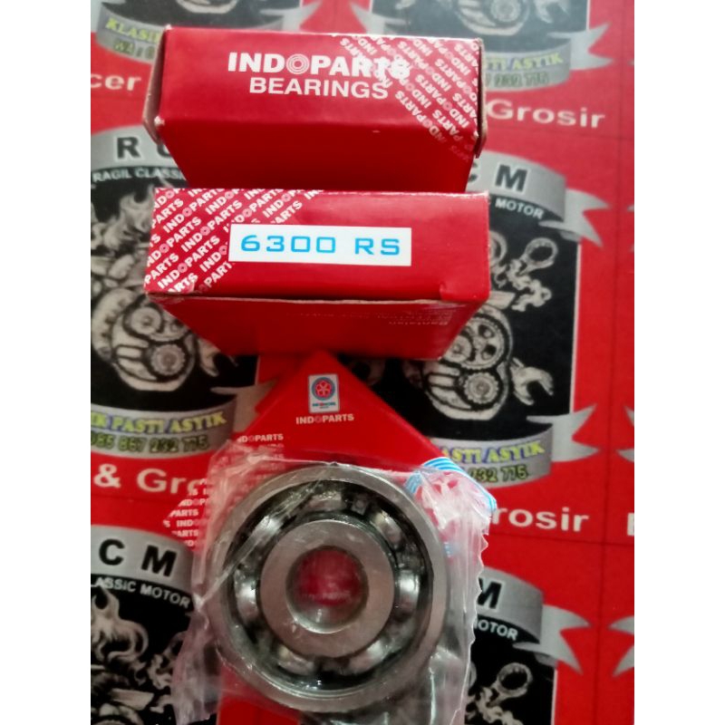 laker Bearing Laher 6300rs 100% original indopart