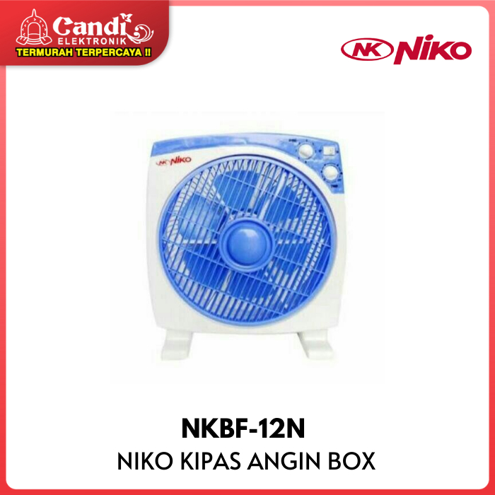 NIKO BOX FAN NKBF-12N - KIPAS ANGIN BOX NIKO NK BF12N / BF12