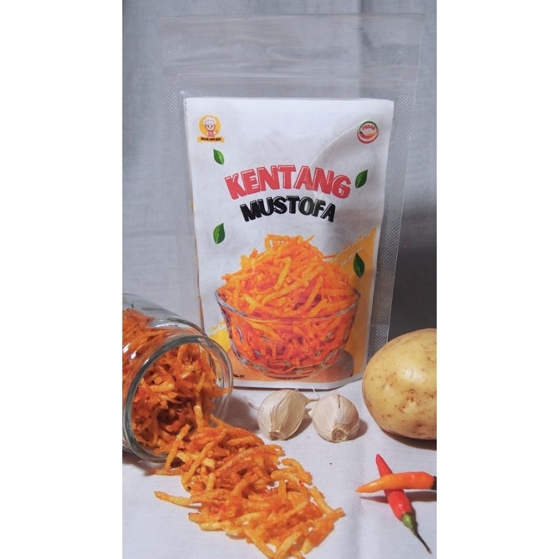 

Kentang Mustofa / Kering Kentang / Keripik Kentang Pedas Bahan Premium