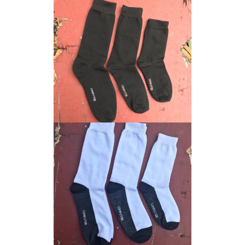 NOKEMAS 12 Pasang Kaos Kaki Sekolah COMPUTER