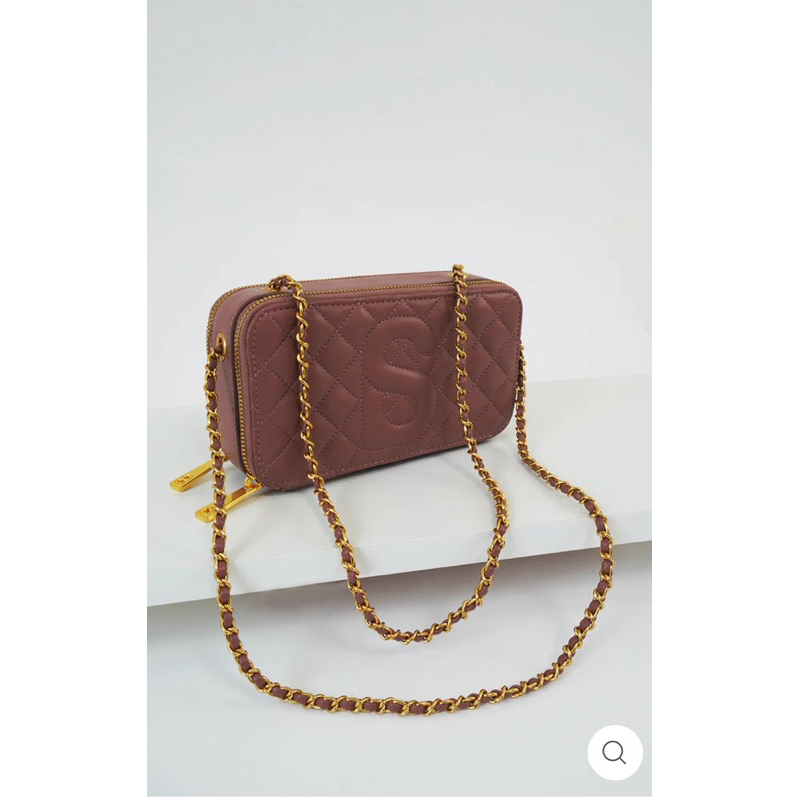 Yura Bag Mahogany by Buttonscarves