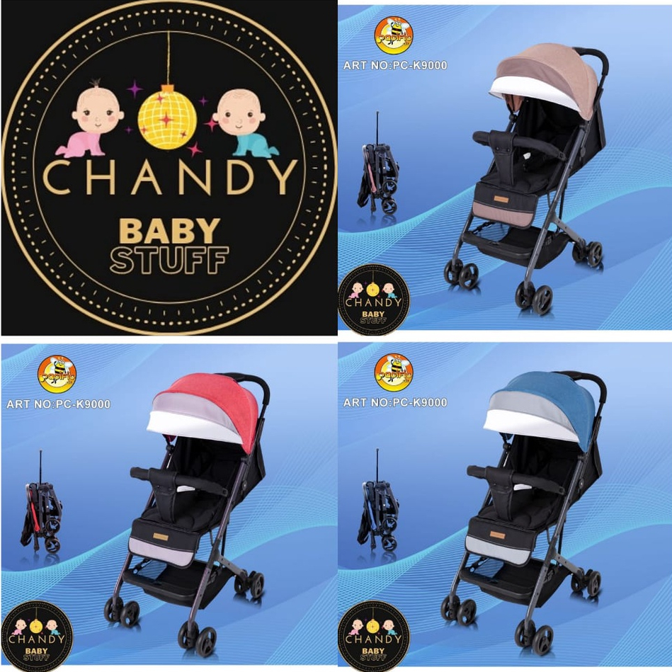 STROLLER BABY ALLOY K9000 PACIFIC KERETA DORONG BAYI